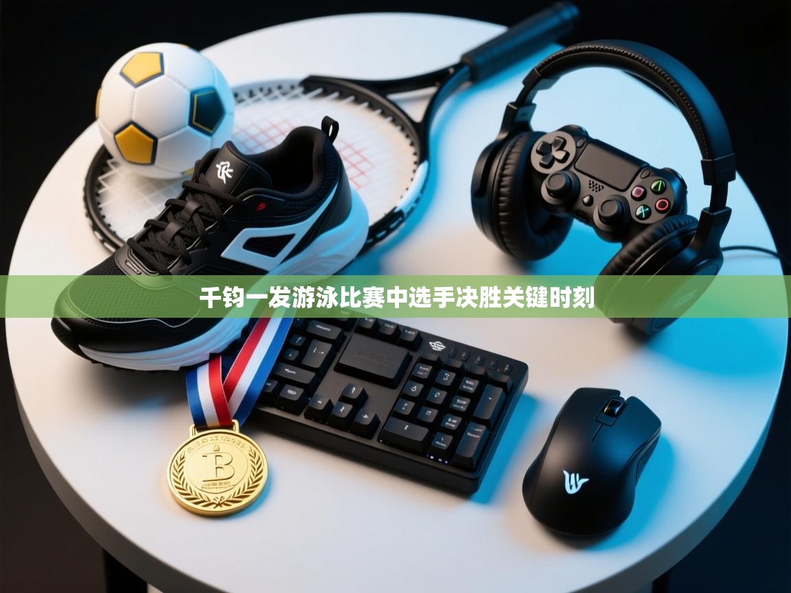 千钧一发游泳比赛中选手决胜关键时刻